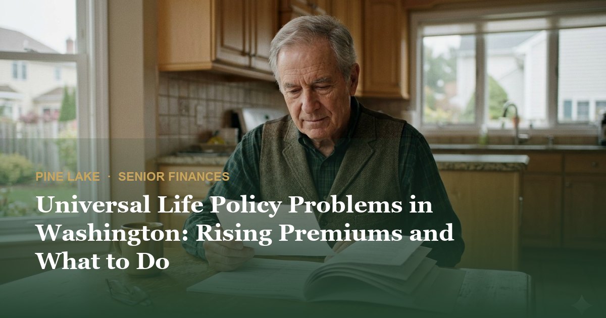 Universal Life Policy Problems in Washington: Rising Premiums and What to Do