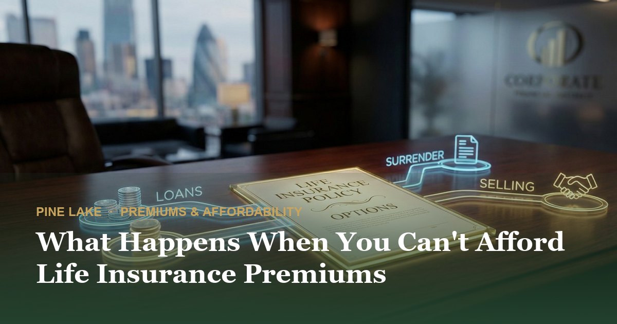 What Happens When You Can't Afford Life Insurance Premiums