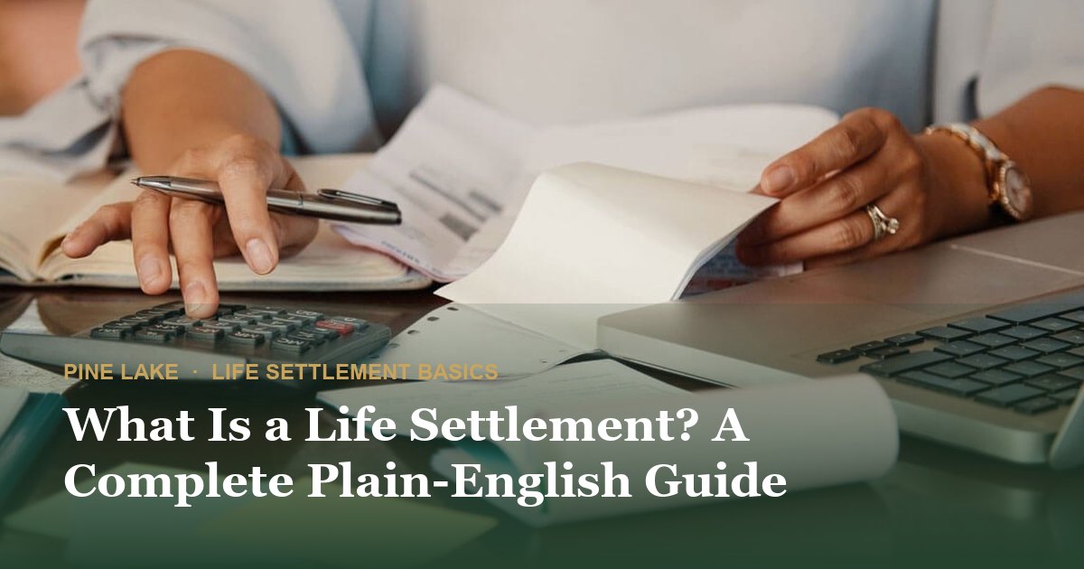 What Is a Life Settlement? A Complete Plain-English Guide