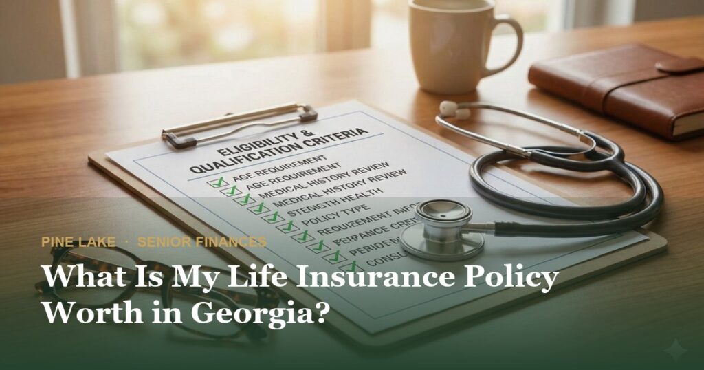 What Is My Life Insurance Policy Worth in Georgia?
