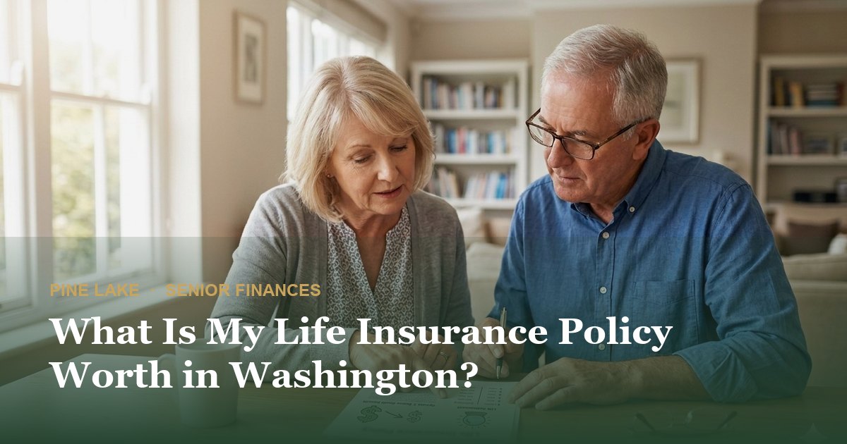 What Is My Life Insurance Policy Worth in Washington?