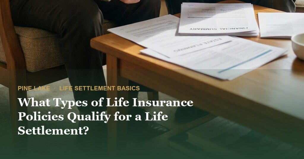 What Types of Life Insurance Policies Qualify for a Life Settlement?