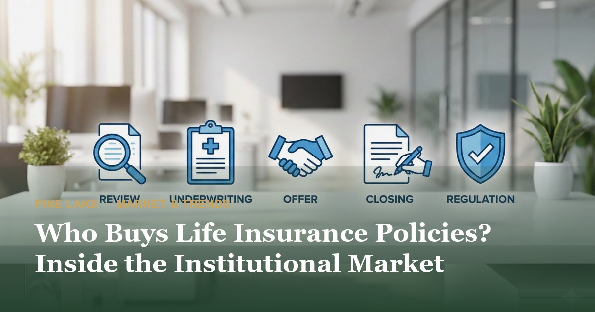 Who Buys Life Insurance Policies? Inside the Institutional Market